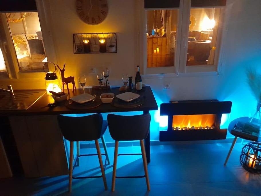 L'Antre Deux Pierres, Romantisme, Jacuzzi Exterieur, Plateau Dinatoire Bouyon Kültér fotó