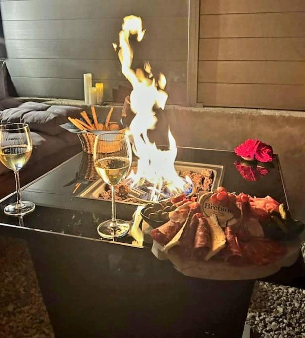 L'Antre Deux Pierres, Romantisme, Jacuzzi Exterieur, Plateau Dinatoire Bouyon Kültér fotó